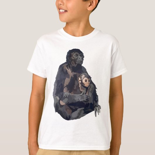 S staat voor Spider Monkey T-shirt (Voorkant)