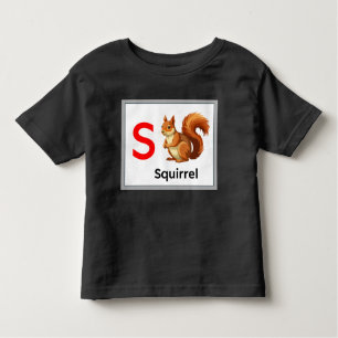 S staat voor Squirrel Kinder Shirts