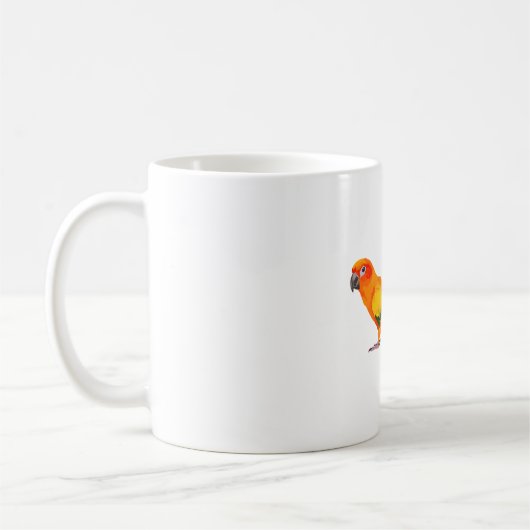 S staat voor Sun Conure Koffiemok (Links)