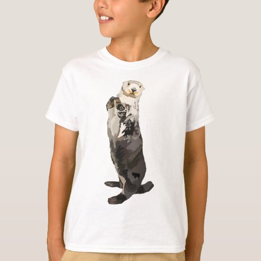 S staat voor Zee Otter T-shirt (Voorkant)