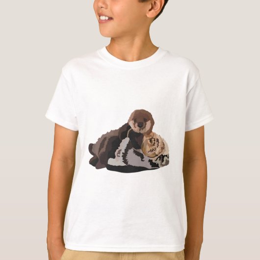 S staat voor Zee Otter T-shirt (Voorkant)