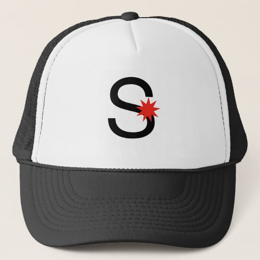 S Star Trucker Hat Pet (Voorkant)