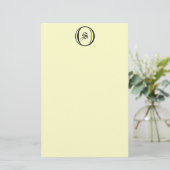 S-Stationery Briefpapier (Staand voorkant)