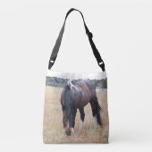 S Steens Stallions Tote Crossbody Tas (Achterkant)