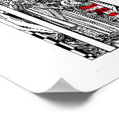 S. Stephen van Hongarije met S. Emeric Poster (Hoek)