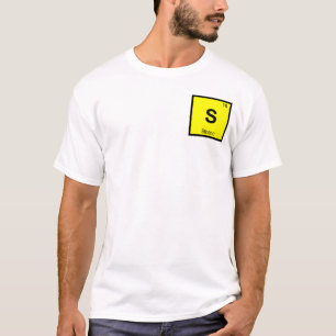 S - Stheno Gorgon Scheikunde Periodiek Systeem Sym T-shirt