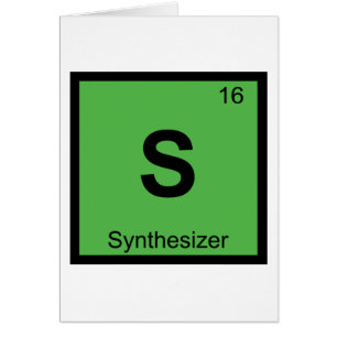 S - Synthesizer Muziek Chemie Periodiek Systeem