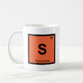 S - Syracuse New York Chemistry Periodic Table Koffiemok (Links)