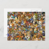 S.T. Lewis Collage Briefkaart (Voorkant / Achterkant)