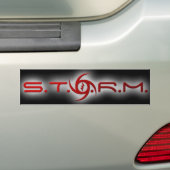 S.T.O.R.M. Bumpersticker (Op auto)