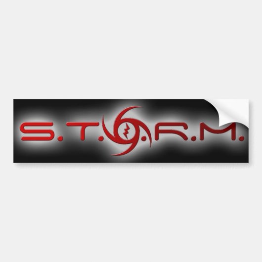 S.T.O.R.M. Bumpersticker (Voorkant)