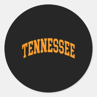 S Tennessee Tn Throwback Ronde Sticker