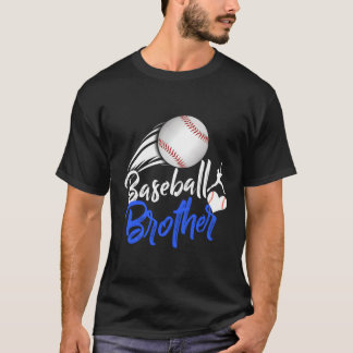 S Trots honkbal broeder honkbal Vaderdag T-shirt