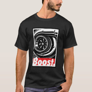 S Turbo Boost voor Racing en Drift Car T-shirt