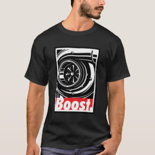 S Turbo Boost voor Racing en Drift Car T-shirt