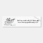 S/V Blue Sky bumper sticker (Voorkant)