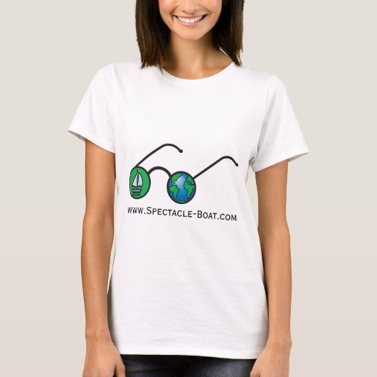 S/V - Spectacle dames met Baby Doll T-Shirt (Voorkant)