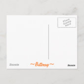 S Vlinder Briefkaart (Achterkant)