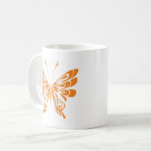 S Vlinder Koffiemok (Voorkant links)