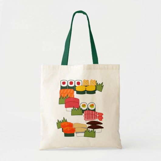 S voor Sushi Bag Tote Bag (Voorkant)