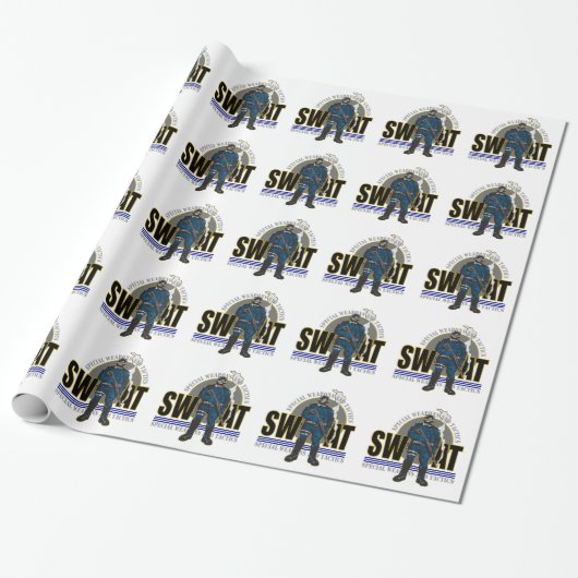 S.W.A.T. Attitude Cadeaupapier (Uitgerold)