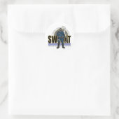 S.W.A.T. Houding Ronde Sticker (Tas)