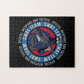 S.W.A.T. Team Legpuzzel (Horizontaal)
