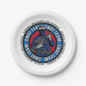 S.W.A.T. Team Papieren Bordje (Voorkant)