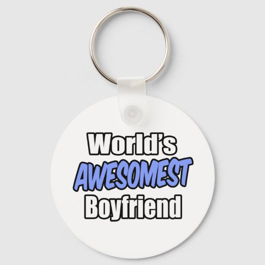 's Werelds Awesomest Boyvriend Sleutelhanger (Voorkant)