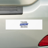 's Werelds Awesomest Grandson Bumpersticker (Op auto)