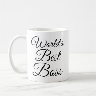 's Werelds Best Boss-mok voor stijlvolle koffie Koffiemok