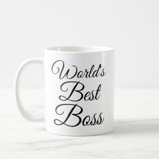 's Werelds Best Boss-mok voor stijlvolle koffie Koffiemok