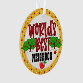 's Werelds Best Buurversieorganisatie Ornament (voorkant)
