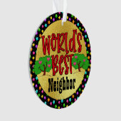 's Werelds Best Buurversieorganisatie Ornament (voorkant)