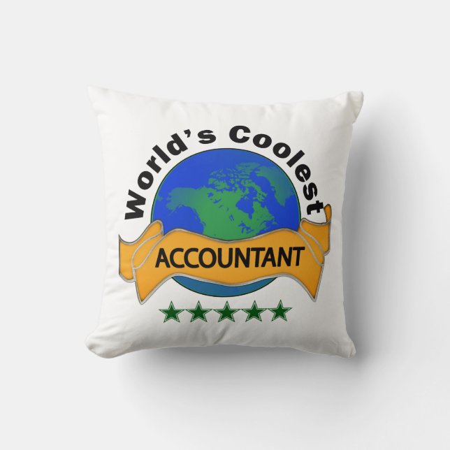 's Werelds beste accountant Kussen (Voorkant)