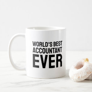 's Werelds beste accountant ooit Financiering Koffiemok