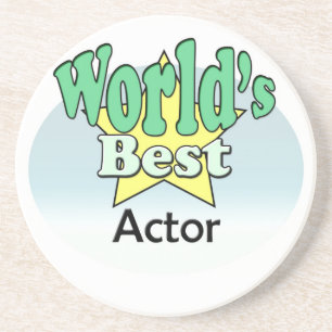 's Werelds beste actor Zandsteen Onderzetter