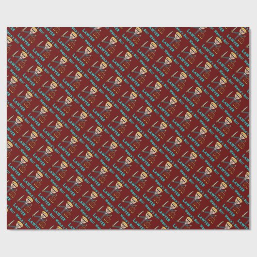 's Werelds beste advocaat Cadeaupapier (Vlak)