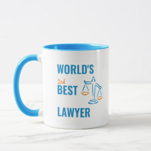 's Werelds beste advocaat. Collega cadeau idee. pl Mok