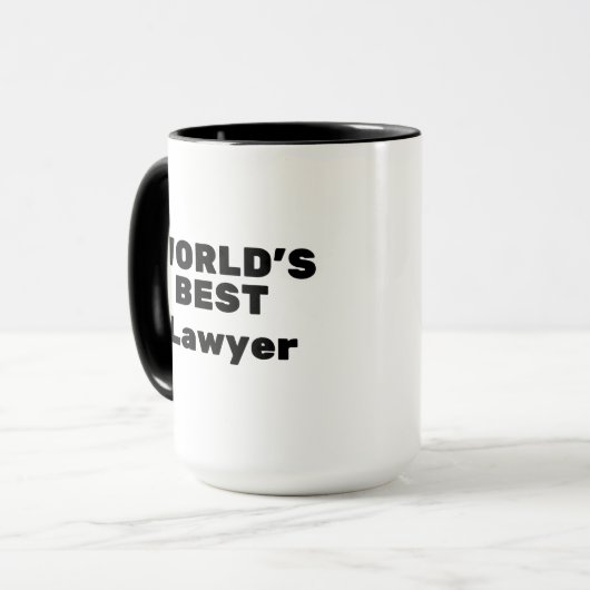 's Werelds beste advocaat Mok (Voorkant links)