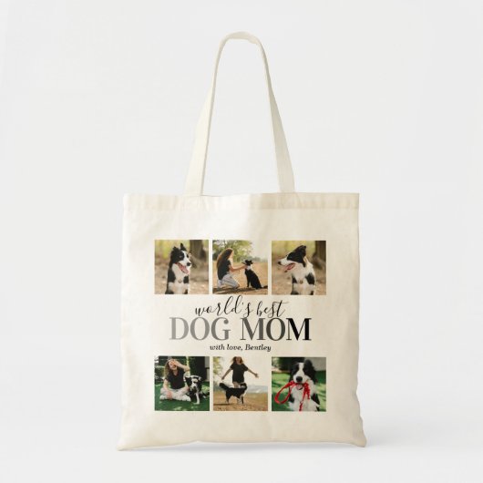 's Werelds beste Afbeelding van Dog mama Tote Bag (Voorkant)