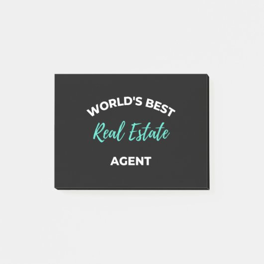 's Werelds beste agent voor onroerend goed Post-it® Notes (Voorkant)