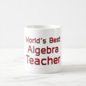 's Werelds beste algebra-leraar met formule Koffiemok (Center)