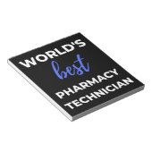 's Werelds beste apothekertechnicus Notitieblok (Schuin)