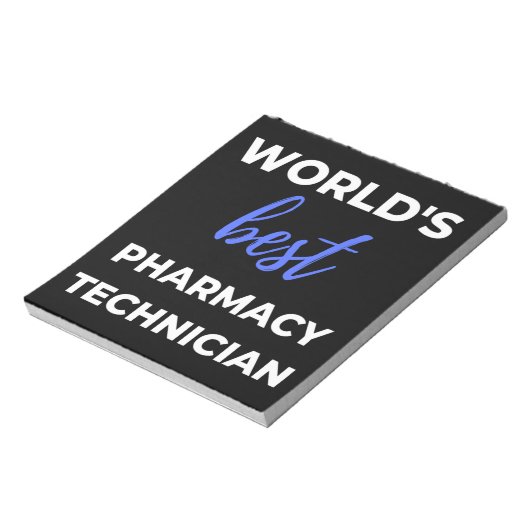 's Werelds beste apothekertechnicus Notitieblok (Linkerzijde)