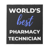 's Werelds beste apothekertechnicus Notitieblok (Voorkant)