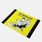 's Werelds beste architect Deurmat (Schuin)