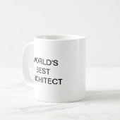 's Werelds beste architect Koffiemok (Voorkant links)