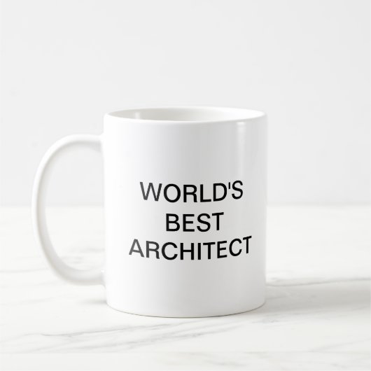 's Werelds beste architect Koffiemok (Links)