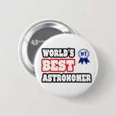 's Werelds beste astronoom Ronde Button 5,7 Cm (Voorkant /achterkant)